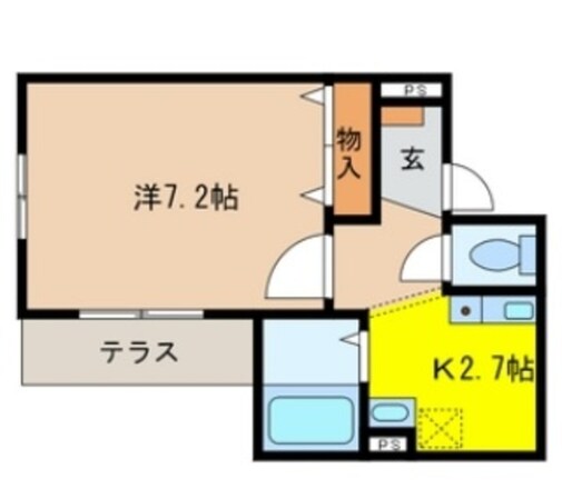 メゾン ウィスタリアの物件間取画像